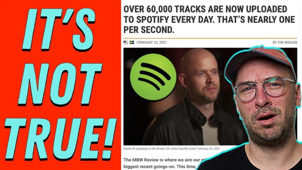 STOP SAYING 60k SONGS ARE UPLOADED TO SPOTIFY A DAY!