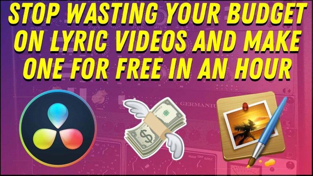 Why You Should Be Making Free Lyric Videos With DaVinci Resolve