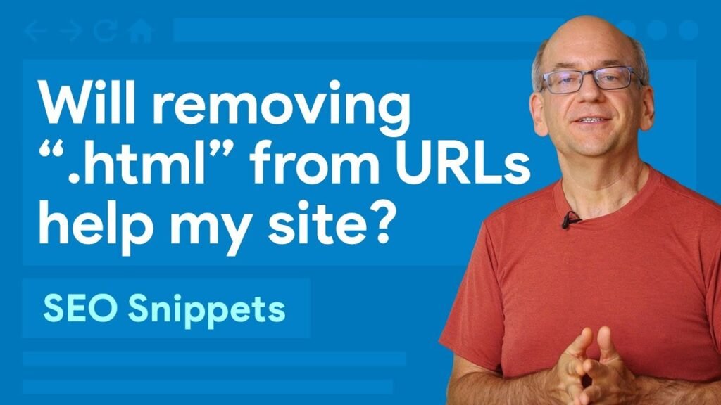 Will removing “.html” from my URLs help my site? - SEO Snippets