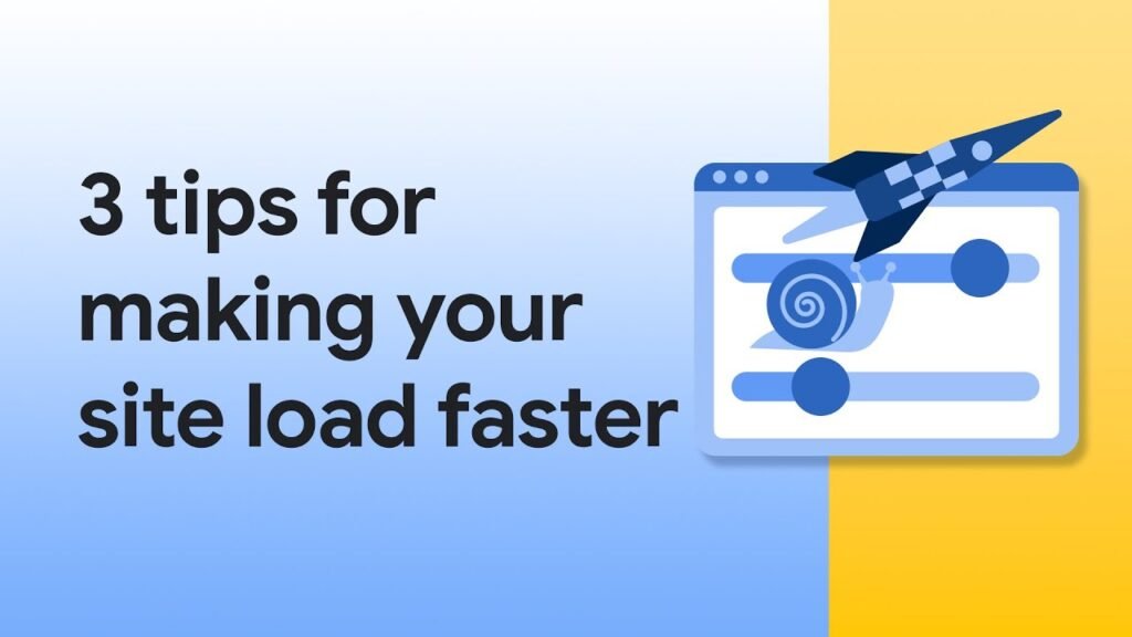 How to make your website faster: 3 quick tips