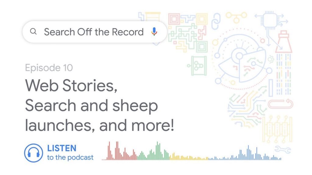 Web Stories, Search and sheep launches, and more! | Search Off the Record podcast