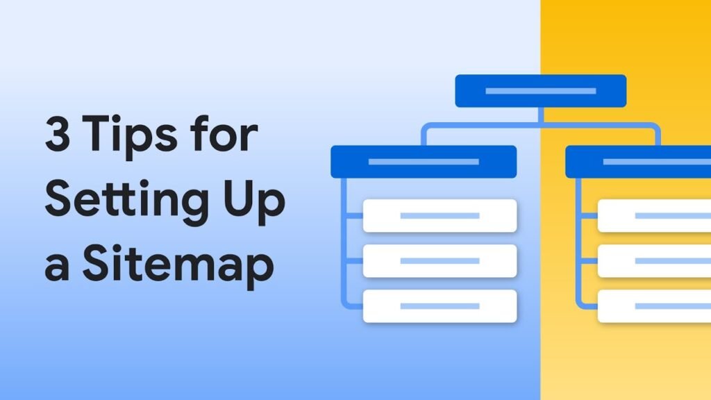 3 tips for setting up a sitemap