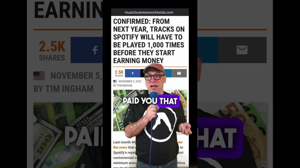 Spotify's New Payout Minimums Fact Checked