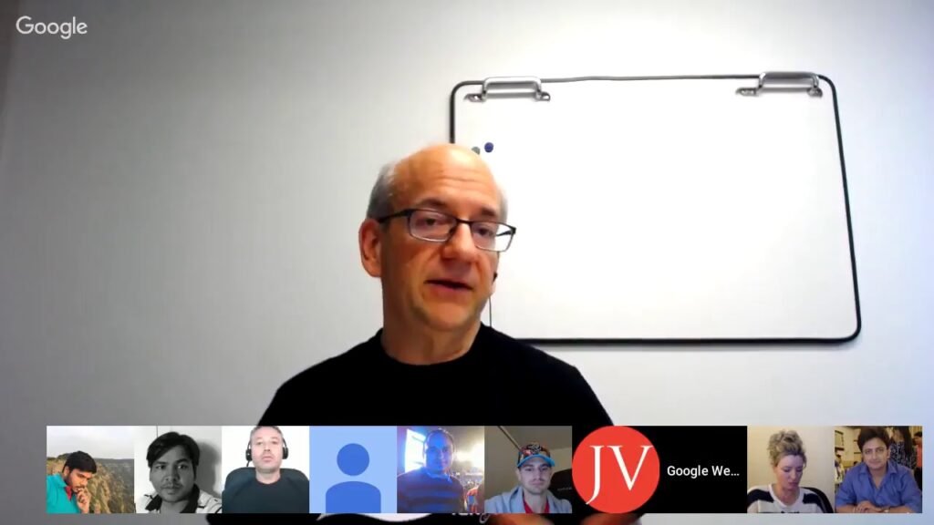 English Google Webmaster Central office-hours hangout